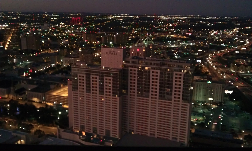 Tower of the Americas,
San Antonio, Texas.